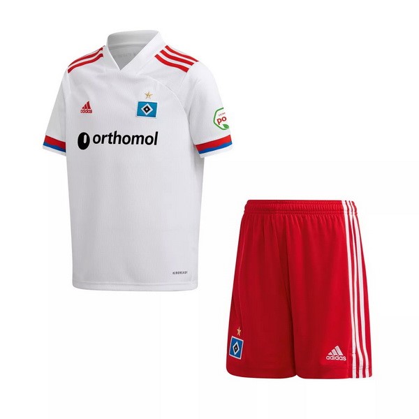 Camiseta Hamburgo S.V 1ª Niños 2020-2021 Blanco